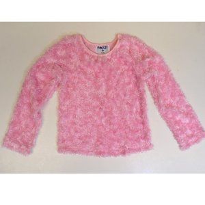 Baby Soft Fuzzy Pink Sweater "Anxiety for Kids"